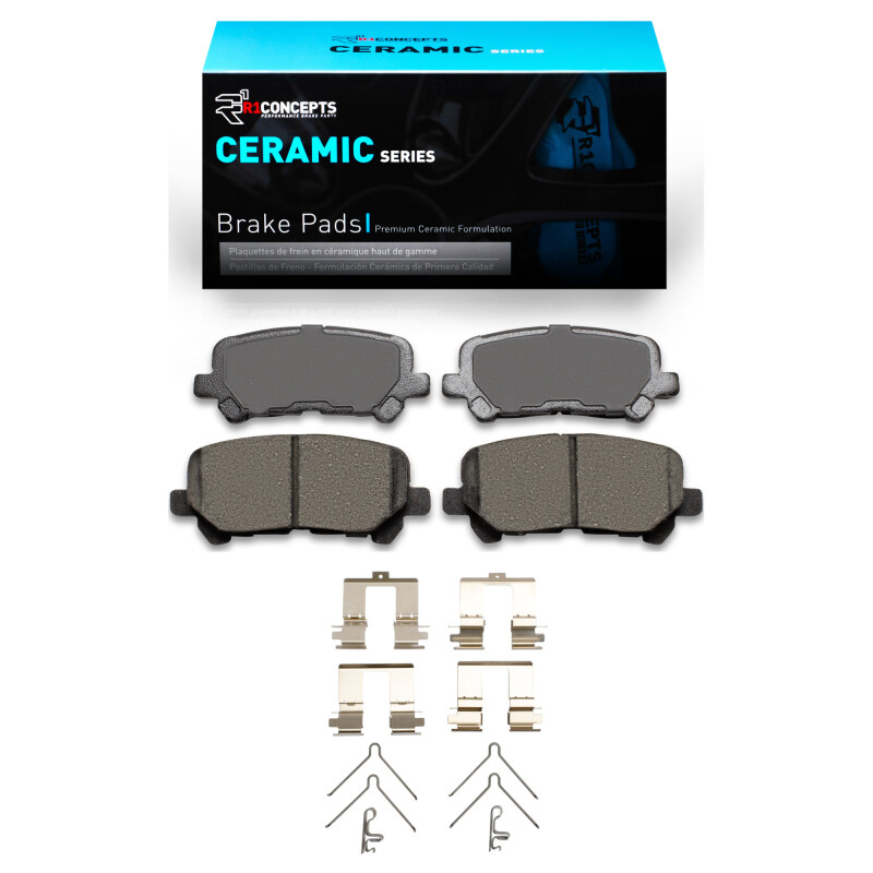 Picture of R1 2007-2025 Acura MDX Rear R1 Ceramic Pads & Hardware Kit