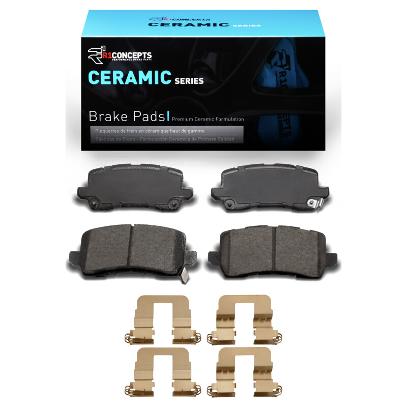 Picture of R1 2017-2025 Acura MDX Rear R1 Ceramic Pads & Hardware Kit