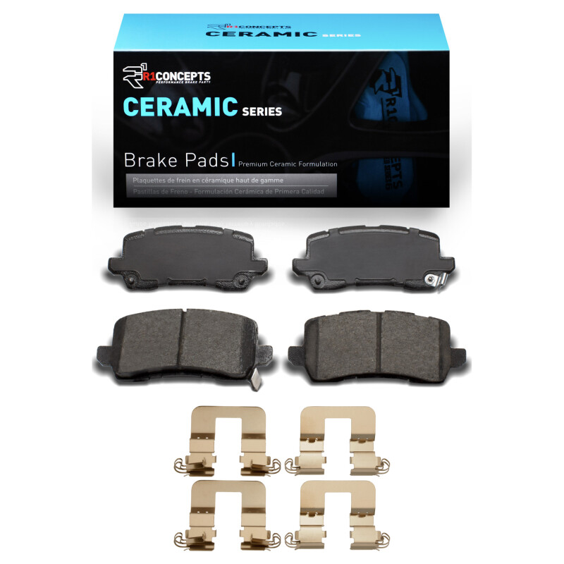 Picture of R1 2014-2020 Acura RLX Rear R1 Ceramic Pads & Hardware Kit