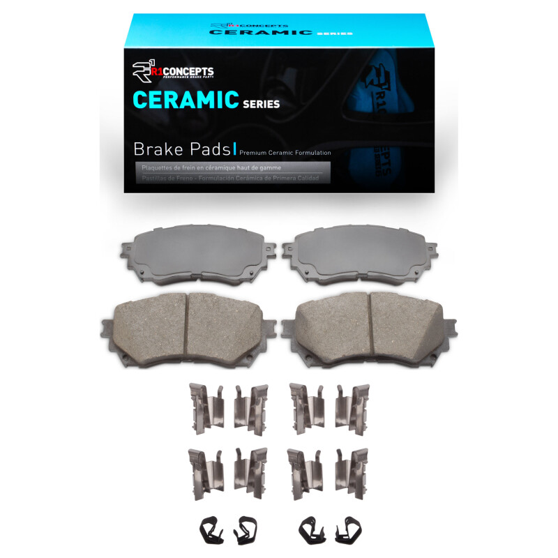 Picture of R1 2014-2021 Mazda 6 Front R1 Ceramic Pads & Hardware Kit