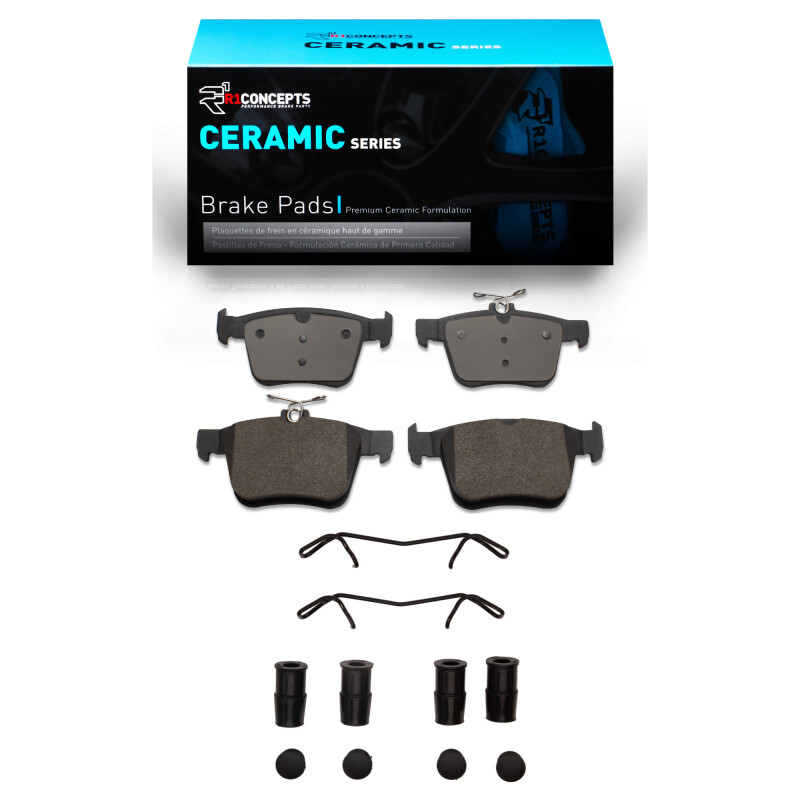 Picture of R1 2015-2025 Audi Q3 Rear R1 Ceramic Pads & Hardware Kit