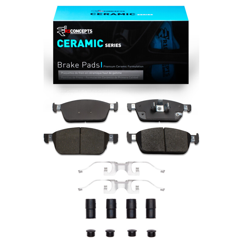Picture of R1 2013-2023 Ford Escape Front R1 Ceramic Pads & Hardware Kit