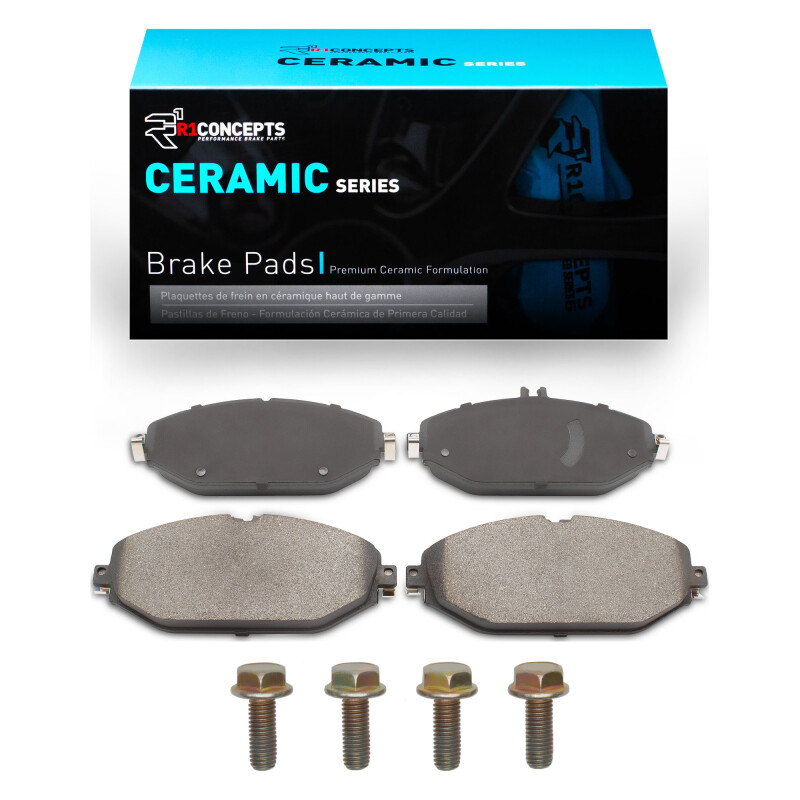Picture of R1 2015-2023 Mercedes-Benz C300 Sedan Front R1 Ceramic Pads & Hardware Kit