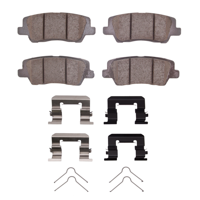 Picture of R1 2013-2019 Cadillac CTS Rear R1 Ceramic Pads & Hardware Kit