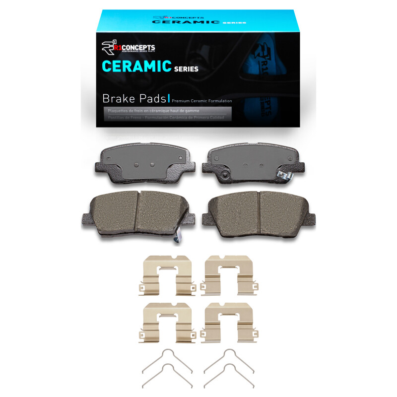 Picture of R1 2007-2022 Genesis G70 Rear R1 Ceramic Pads & Hardware Kit