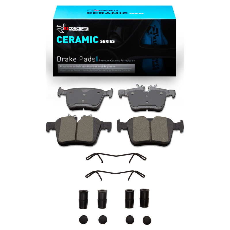 Picture of R1 2015-2025 Jaguar I-Pace Rear R1 Ceramic Pads & Hardware Kit