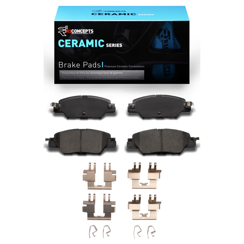 Picture of R1 2016-2025 Mazda CX-5 Rear R1 Ceramic Pads & Hardware Kit