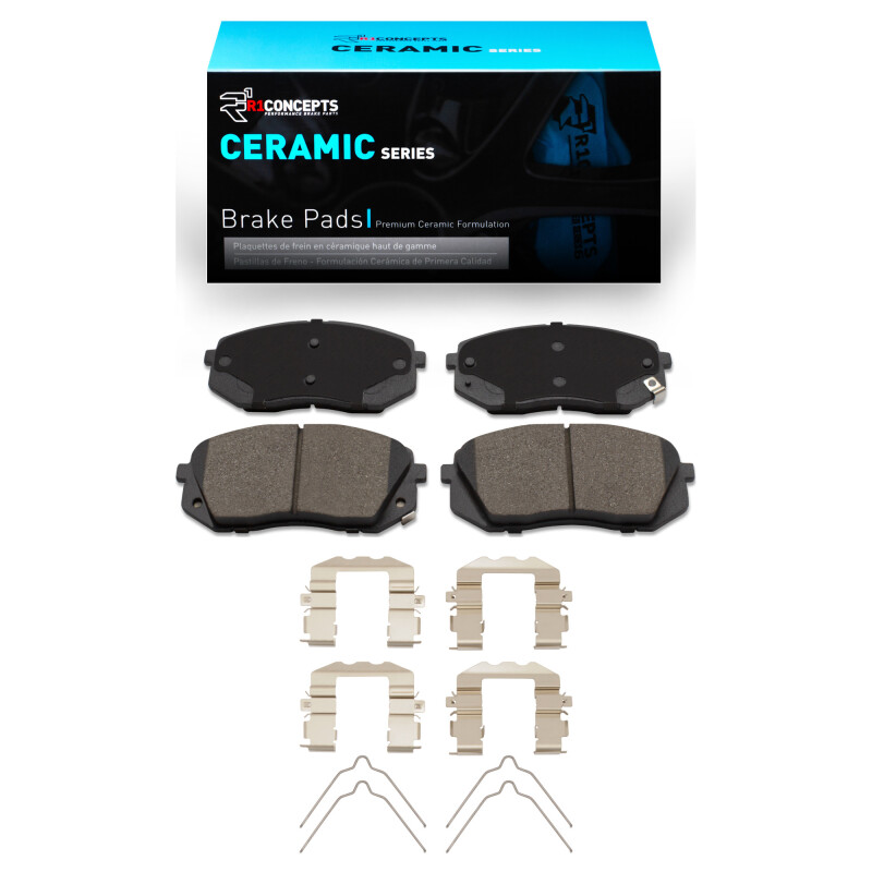 Picture of R1 2017-2025 Hyundai Elantra GT Front R1 Ceramic Pads & Hardware Kit