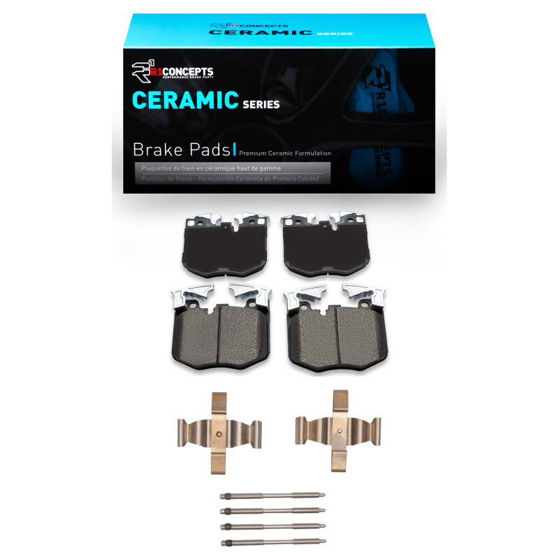 Picture of R1 2016-2025 BMW 230I Front R1 Ceramic Pads & Hardware Kit