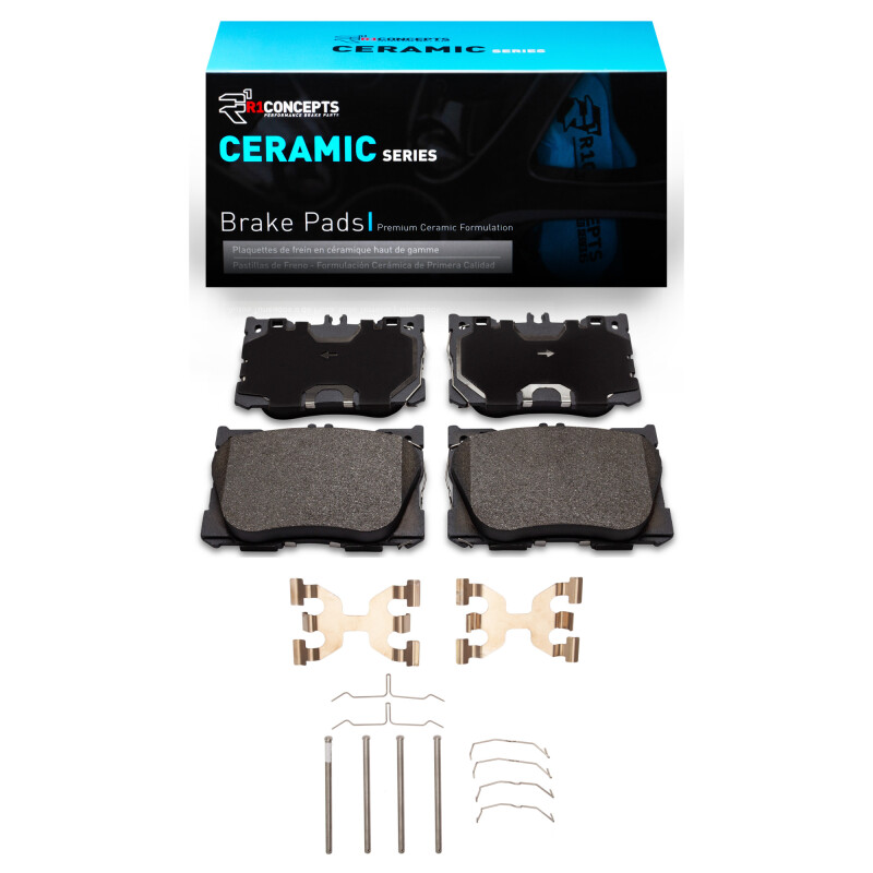 Picture of R1 2016-2023 Mercedes-Benz CLS450 Front R1 Ceramic Pads & Hardware Kit