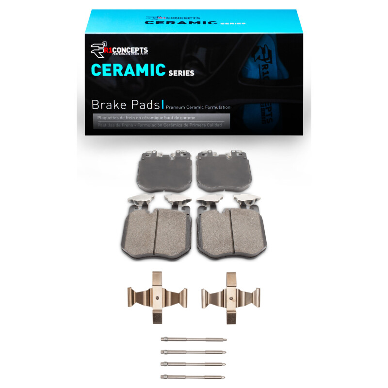 Picture of R1 2016-2025 BMW 540I Front R1 Ceramic Pads & Hardware Kit