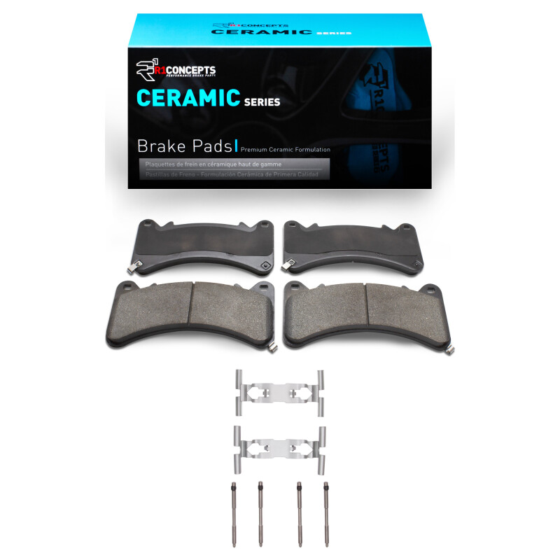 Picture of R1 2014-2025 Cadillac Escalade Front R1 Ceramic Pads & Hardware Kit