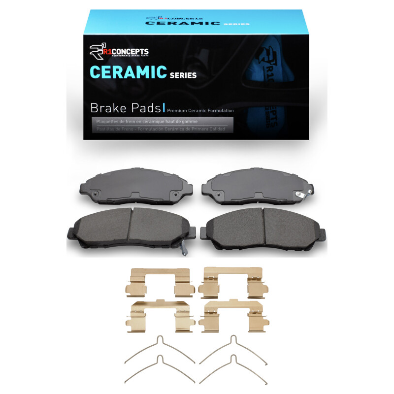 Picture of R1 2017-2020 Buick Enclave Front R1 Ceramic Pads & Hardware Kit