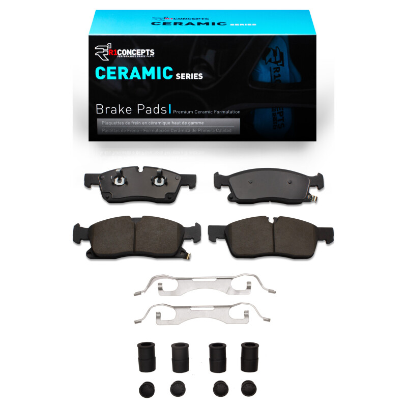 Picture of R1 2011-2022 Dodge Durango Front R1 Ceramic Pads & Hardware Kit