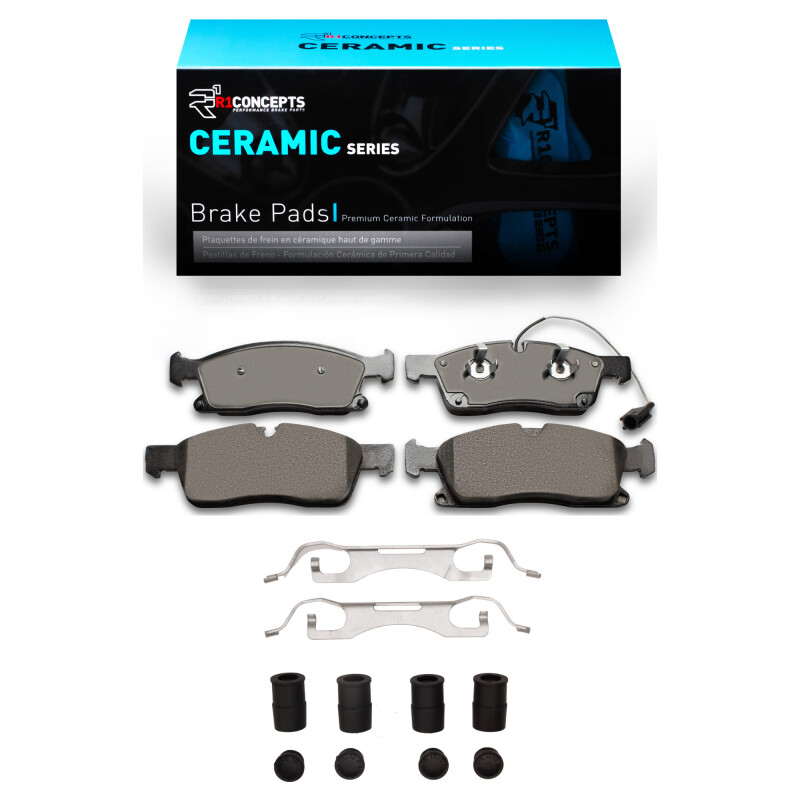 Picture of R1 2017-2023 Maserati LeVante Front R1 Ceramic Pads & Hardware Kit