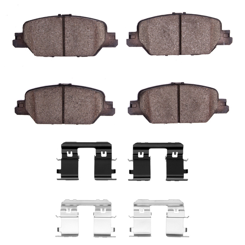 Picture of R1 2017-2025 Honda CR-V Rear R1 Ceramic Pads & Hardware Kit