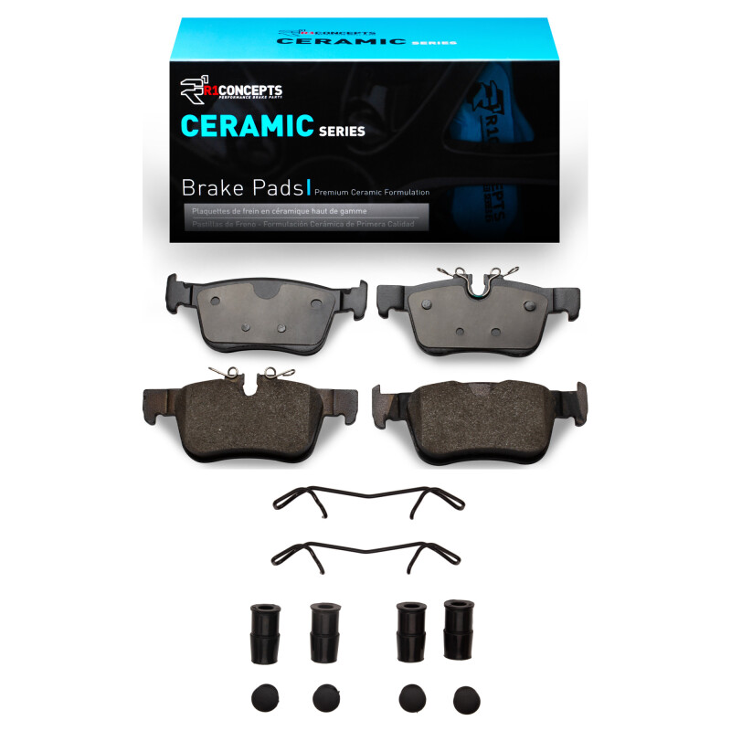 Picture of R1 2018-2021 Volvo XC60 Rear R1 Ceramic Pads & Hardware Kit