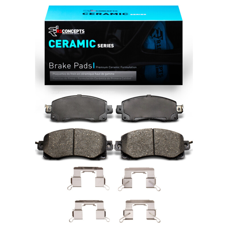Picture of R1 2017-2025 Subaru Forester Front R1 Ceramic Pads & Hardware Kit