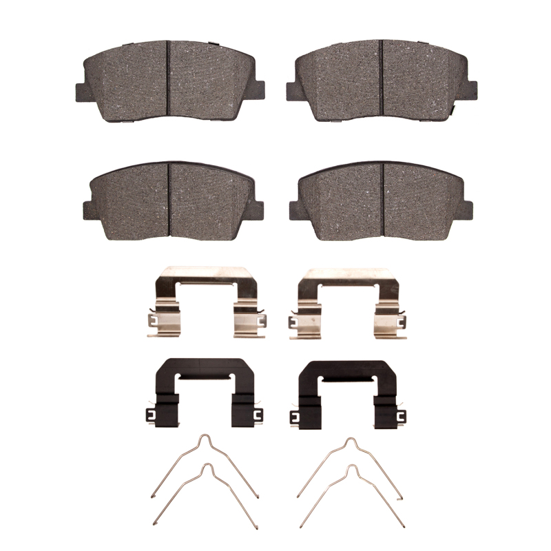 Picture of R1 2018-2023 Genesis G70 Front R1 Ceramic Pads & Hardware Kit
