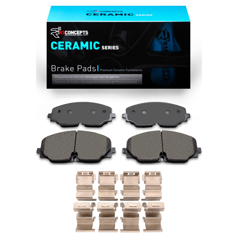 Picture of R1 2018-2025 Volkswagen ATLAS Cross Sport Front R1 Ceramic Pads & Hardware Kit