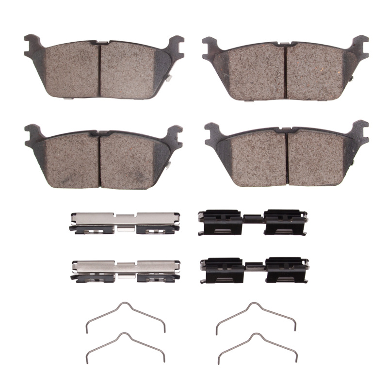 Picture of R1 2019-2025 Jeep Grand Wagoneer L Rear R1 Ceramic Pads & Hardware Kit