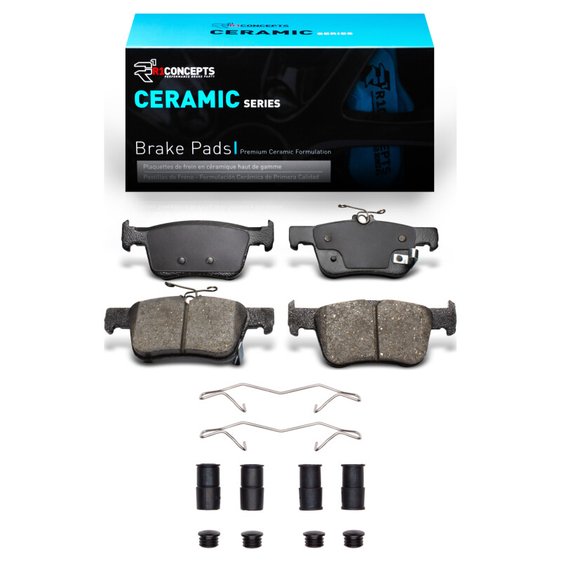 Picture of R1 2018-2025 Acura Integra Rear R1 Ceramic Pads & Hardware Kit