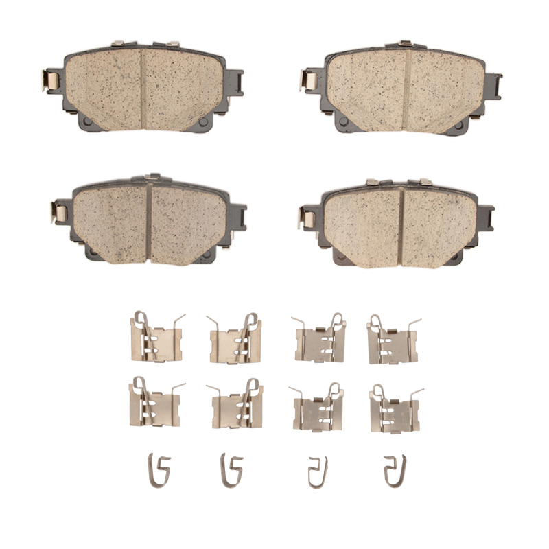 Picture of R1 2020-2025 Lexus IS300 Rear R1 Ceramic Pads & Hardware Kit