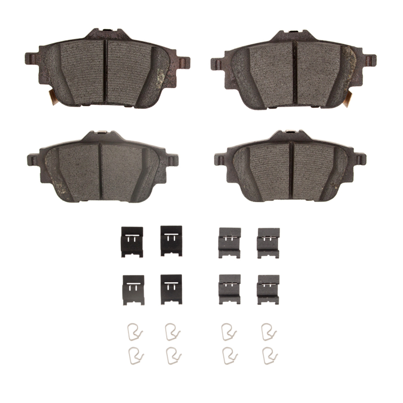Picture of R1 2020-2025 Nissan Sentra Rear R1 Ceramic Pads & Hardware Kit