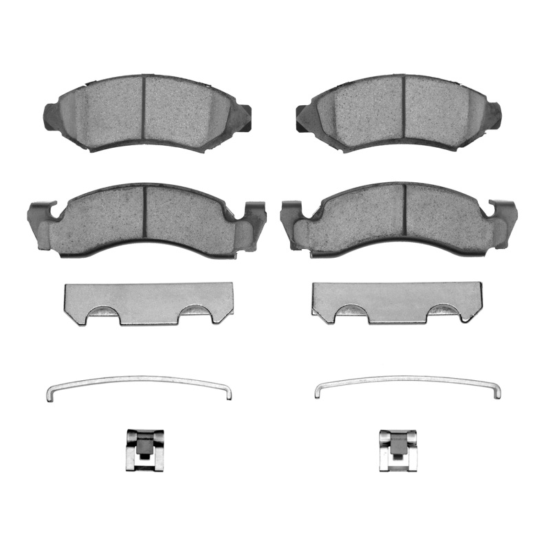 Picture of R1 1972-1980 American Motors AMBASSADOR Front R1 Semi Met Pads & Hardware Kit