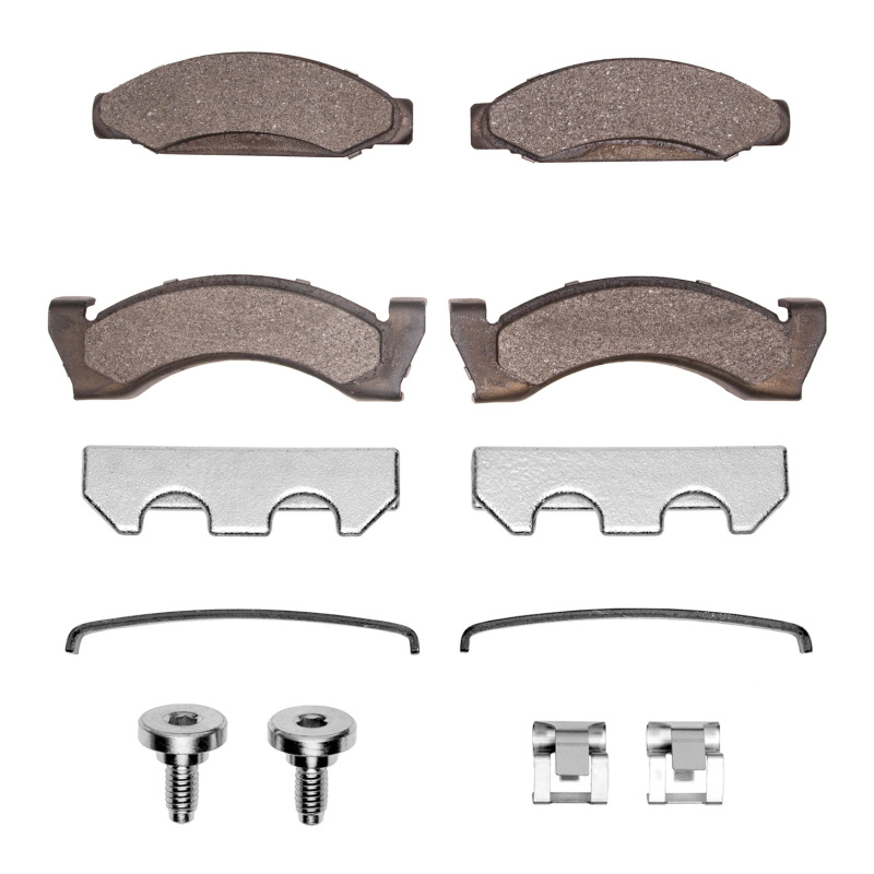 Picture of R1 1974-1981 American Motors SPIRIT Front R1 Semi Met Pads & Hardware Kit