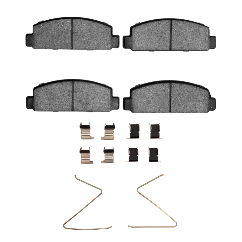 Picture of R1 1984-1991 Mazda RX-7 Front R1 Semi Met Pads & Hardware Kit