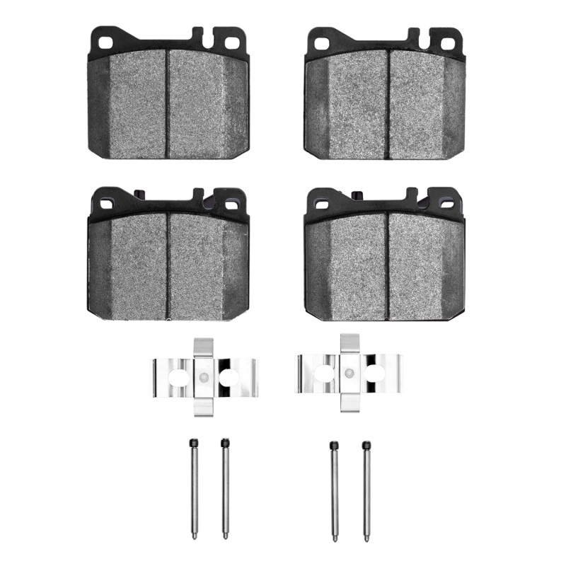 Picture of R1 1985-1991 Mercedes-Benz 300SEL Front R1 Semi Met Pads & Hardware Kit