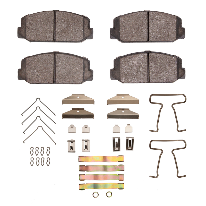 Picture of R1 1970-1979 Toyota Corolla (US/Canada) Front R1 Semi Met Pads & Hardware Kit