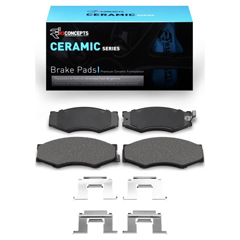 Picture of R1 1982-1997 Infiniti M30 Front R1 Semi Met Pads & Hardware Kit