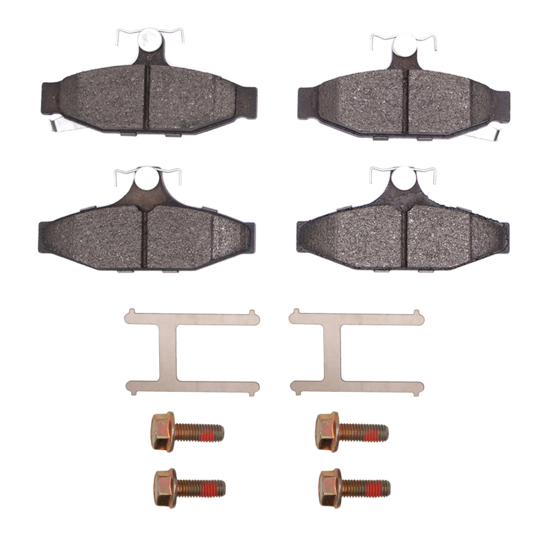 Picture of R1 1984-1987 Chevrolet Corvette Rear R1 Semi Met Pads & Hardware Kit