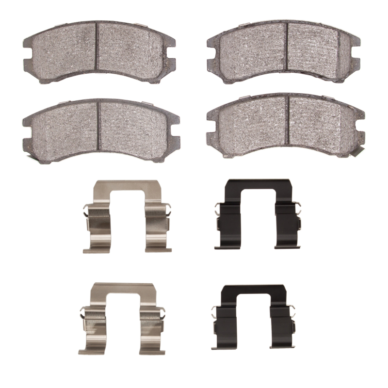Picture of R1 1986-1990 Nissan Sentra Front R1 Semi Met Pads & Hardware Kit