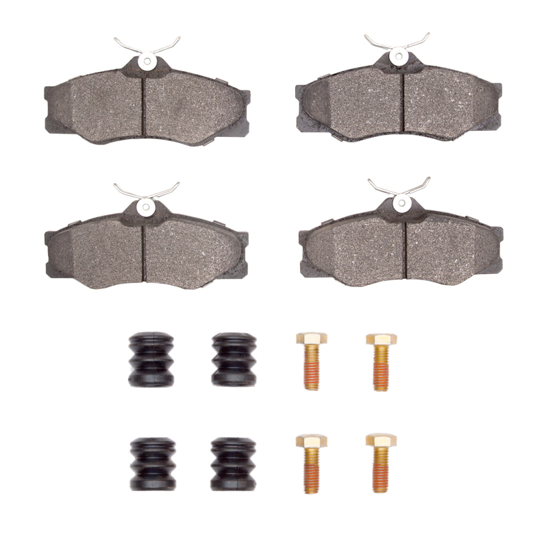 Picture of R1 1986-1991 Volkswagen Vanagon Front R1 Semi Met Pads & Hardware Kit