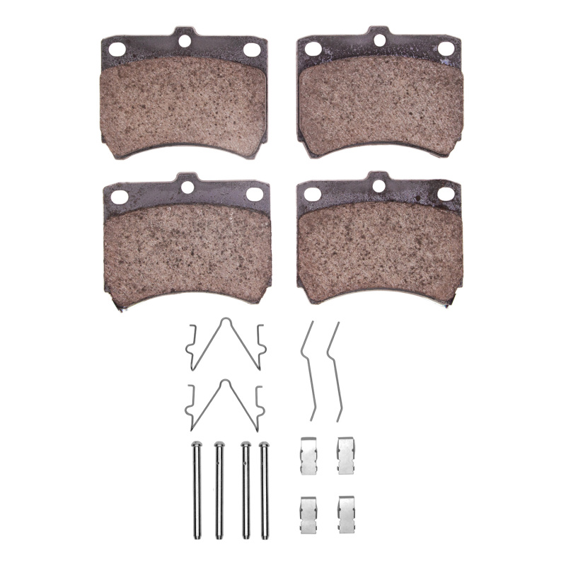 Picture of R1 1988-1993 Ford Festiva Front R1 Semi Met Pads & Hardware Kit
