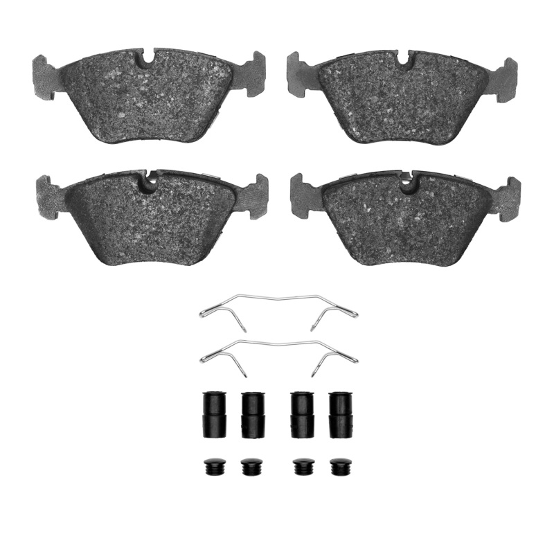 Picture of R1 1989-2006 Audi 200 Quattro Front R1 Semi Met Pads & Hardware Kit
