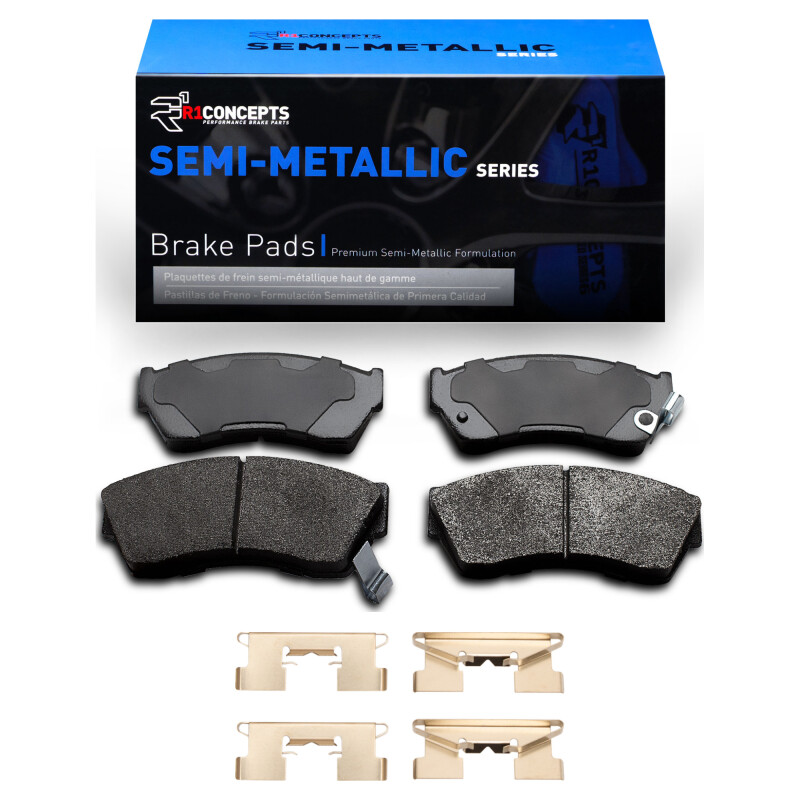 Picture of R1 1989-2001 Chevrolet Metro Front R1 Semi Met Pads & Hardware Kit