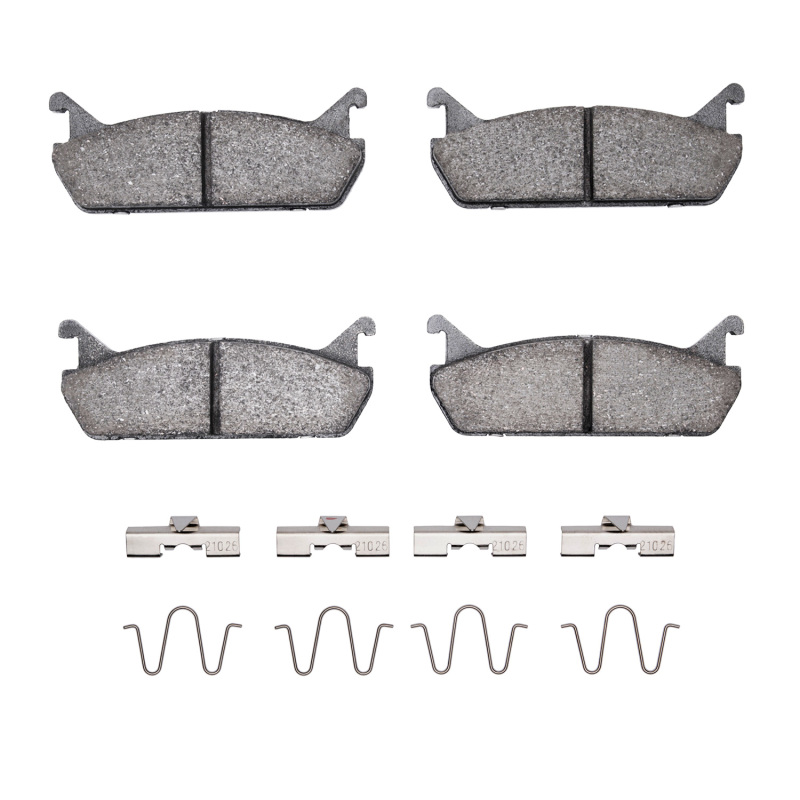 Picture of R1 1990-1996 Ford Escort Rear R1 Semi Met Pads & Hardware Kit