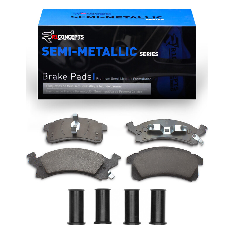Picture of R1 1990-2005 Buick Skylark Front R1 Semi Met Pads & Hardware Kit