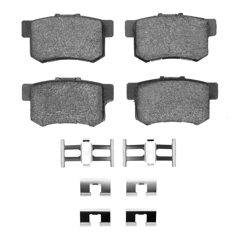 Picture of R1 1987-2022 Acura TSX Rear R1 Semi Met Pads & Hardware Kit