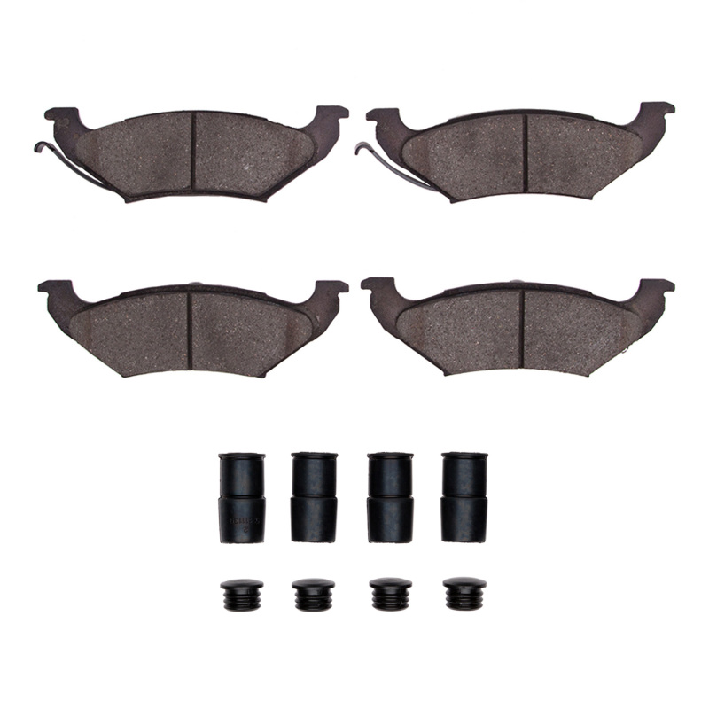 Picture of R1 1991-1995 Ford Crown Victoria Rear R1 Semi Met Pads & Hardware Kit