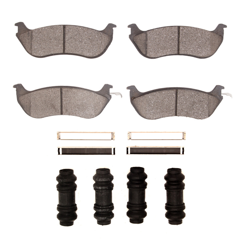 Picture of R1 1996-2002 Ford Crown Victoria Rear R1 Semi Met Pads & Hardware Kit