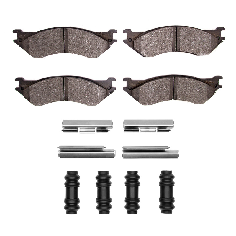 Picture of R1 1997-2004 Dodge Ram 1500 Van Front R1 Semi Met Pads & Hardware Kit