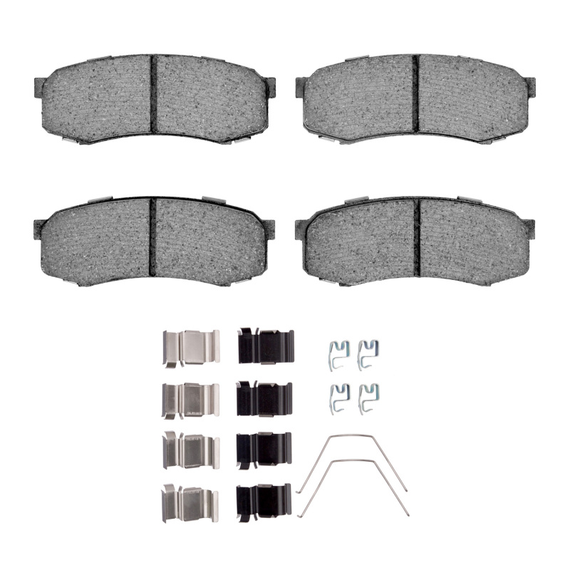 Picture of R1 1993-2024 Lexus GX470 Rear R1 Semi Met Pads & Hardware Kit
