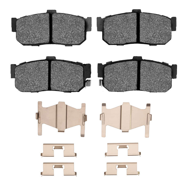 Picture of R1 1991-2001 Infiniti I30 Rear R1 Semi Met Pads & Hardware Kit