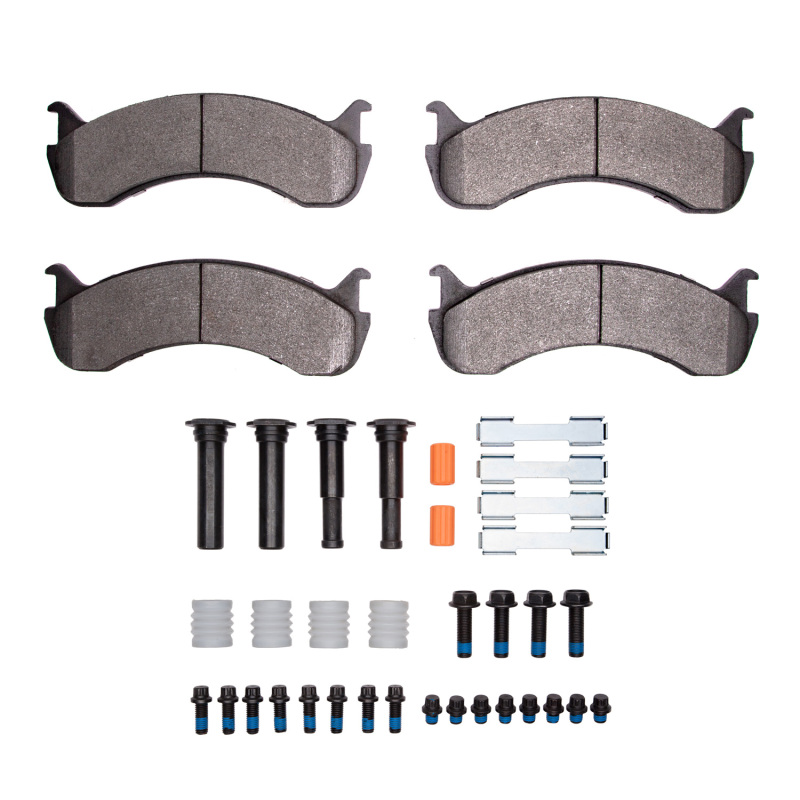 Picture of R1 1998-2025 Beaver Motorcoach Monterey Front/Rear R1 Semi Met Pads & Hardware Kit