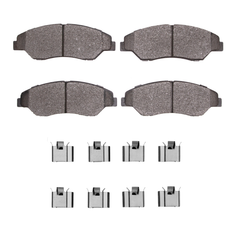 Picture of R1 1998-2002 Kia Sportage (USA/Canada) Front R1 Semi Met Pads & Hardware Kit